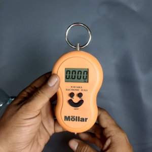 Timbangan 50kg Gantung Smile Digital Backlight Portable Electronic Scale