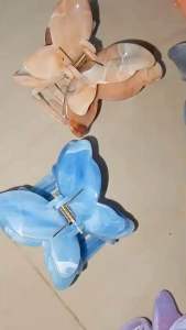 KK-JEPITAN JEDAI RAMBUT KUPU KUPU GRADIEN BESAR -jepit rambut kupu kupu trend