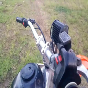 FMF Knalpot Racing KLX DTracker CRF 150 & Yamaha WR 155 Model Ujung Carbon Suara Ngebas