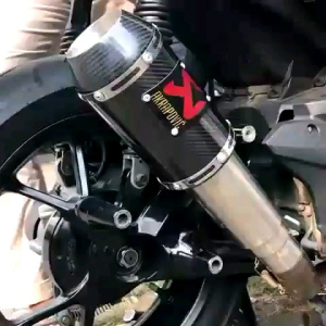 KNALPOT RACING SILINCER ONLY AKRAPOVIC LORENZO CARBON
