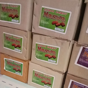 Dodol kacang coklat khas Garut 500 gram super fresh asli garut