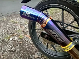 Knalpot Daeng4 GP Warrior Vixion Fu Sonic MX/King Verza byson CBR150R CB150R R15 GSX dll
