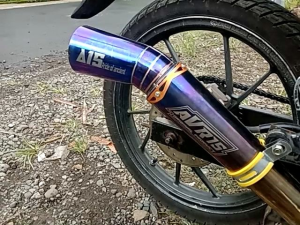 Knalpot Daeng4 GP Warrior Bluemon Vixion Sonic fu MX/king Supra GTR CB150R new R15V2