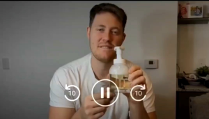 Premium Hand Wash Tablets with Glass Pump Set