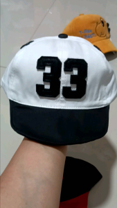 T.I - Topi Bisbol Anak Motif Angka 33 Baseball Hat Import - Lazada