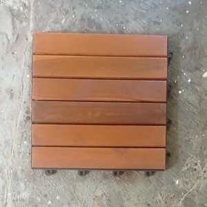 Lantai Kayu Jati Bongkar Pasang 30 x 30 cm: Pilihan Terbaik untuk Interior