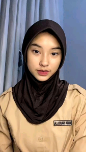 HIJAB SPORT ( S ) PET TEBAL & BESAR / KERUDUNG OLAH RAGA / SEKOLAH  /BERGO LINEAL JERSY /  SIZE S