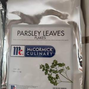 McCormick Parsley Leaves Flakes 150g - Culinary herb dried for cooking