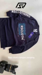 Baju distro tangan panjang anak laki laki usia 1-12 tahun