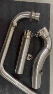 Full System For QJ250R SRK250 Motorcycle Exhaust Front Line Pipe Exhaust