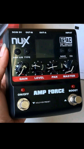 NUX GUITAR EFFECT AMP FORCE MODELING AMPLIFIER STOMP BOX