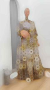 Gamis Yasmin Flower Premium