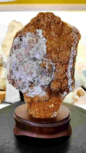 Precious Uruguay Crystalize Citrine Crystal Druzy Ornament C12 #Citrine Crystal