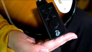 Justpro Guitar Headphone Amp เเอมปลั๊ก เเฮนด์โฟนเเอมป์ Mini Guitar Headphone Amplifier USB Rechargable Plug-in Portable Pocket Guitar Amplifier with 24 Multi-Effects Clean Overdrive Distortion Modulation Delay and Reverb