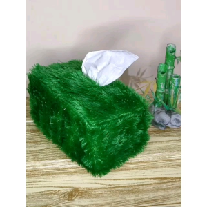 Sarung Tisu Bulu Rasfur/Sarung Tisu Karakter Bulu/Sarung Tempat Tisu