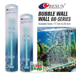 Resun Bubble Wall Air Stone Tube BB-07 BB-10 | Aquarium Oxygen Aerator Bubbler for Fish Tank