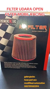 AIR FILTER OPEN FILTER SIMOTA - MERAH