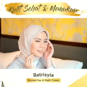 Batrisyia Cream Exclusive Normal Day & Night / Krim Wajah Normal Batrisyia