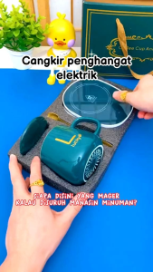 Cangkir Set Heater/Cangkir Pemanas/Mug Pemanas