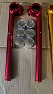 Stang drag jepit 10 derajat full cnc universal uk 26mm 31mm 32mm 33mm