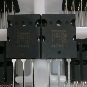 ( satu set ) transistor toshiba lot 524 chip besar toshiba 2sc5200 2sa1943 lot 524