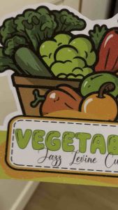 Nutrition Month Head dress / Crown Costume (VtA-VitK and go glow grow)