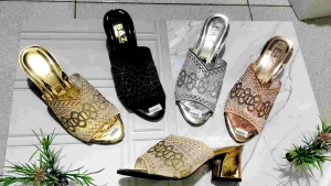sepatu sandal pesta wanita kondangan hellS kp-04#sandal hak mewah elegant#Realpict100%#COD