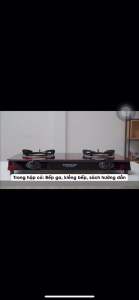 Bếp ga đôi Sunhouse SHB 201MT - Chính Hãng 100% hàng trưng bày đẹp mới 98-99% -Đầu đốt bằng đồng thau tiết kiệm  gas-Bảo Hành 12 Tháng