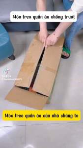 10 Móc treo quần áo chống trượt đa năng