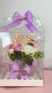 เค้กธนบัตร20ใบ สำหรับใส่แบงค์ ของขวัญวันเกิด ของวันแม่ วันพ่อ วันวาเลนไทล์ วันรับปริญญา