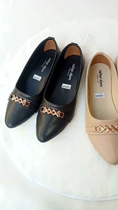 sepatu flat shoes/sepatu kerja wanita/ sepatu wanita elegan/ sepatu terbaru 2025