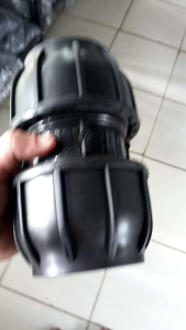 sambungan pipa hdpe straight coupler ukuran 75mm atau 25 inch