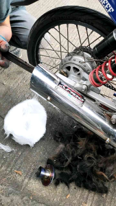 (5 + 1)ESM Fiber wool for motorcycle Muffler ( Buy 5 Get 1 Free)