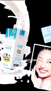 Hanasui Gluta Milky Lotion BPOM - Lotion Susu Pemutih Kulit - 240ml