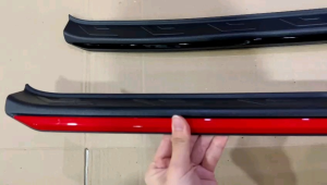 Sillplate Belakang Honda HRV HR-V 2022 2024 2025 Sporty Hitam List Merah Hitam .