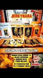 BEEF JERKY MALACCA STYLE JERKYNARA (READY TO EAT)