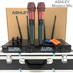 Mic Wireless Ashley Modern Mic Original Free Koper Microphone Wireless Ashley ModernMic Bagus ( Bisa COD )