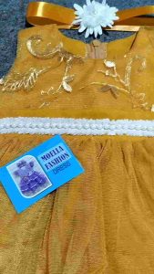 Baby Dress Gaun Pesta Bayi 6-12 Bulan