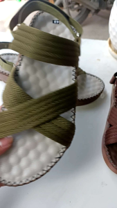 Sandal nam quai dù  Dép quai hậu nam học sinh SDD06 đế doctor mát -xa chân may viền thủ công chắc chắn