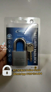 50MM ST GUCHI STAINLESS STEEL PADLOCK PL130N