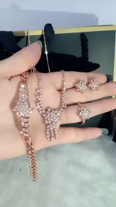 XUPING88 - SET PERHIASAN MEWAH - MODEL KIPAS TERBARU WANITA KEKINIAN