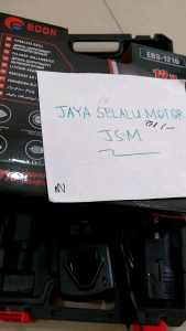 Edon Ed3 1210 New Mesin Bor Cordless Baterai Kayu Dan Besi
