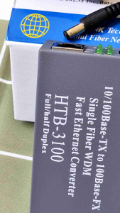 Netlink HTB 3100 AB 10/100 Sepasang A+B satu Set Dengan Adaptor Fiber Optic Converter