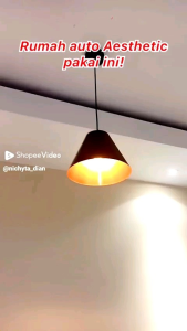 Kap lampu gantung resto lampu caffe lampu mini bar lampu ruang makan