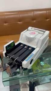 Máy đếm tiền xinda bc 38F 2024 new cao cấp  phát hiện tiền giả  tiền khác mệnh giá  cực bền  đếm chuẩn 2025new