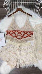 Set Đồ Ren Đi Biển Nữ Gồm 3 Món Có Bán tách lẻ