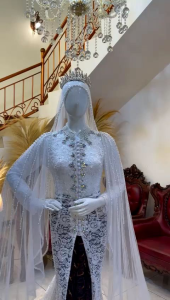 Sutrisno kebaya - Baju Akad Kebaya Akad Ekor Baju Nikah Gaun Nikah Gaun Pengantin Baju Pengantin