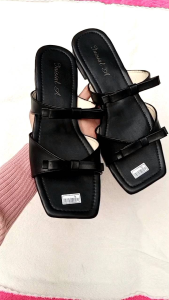 Sandal Slop Pita Double Sandal Teplek cewek Anti Sli On Nyaman  Sandal Flashoes Ban2 Pita