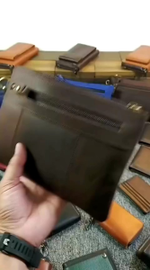 Handbag kulit Sapi CRAZY HORSE Pria/Wanita