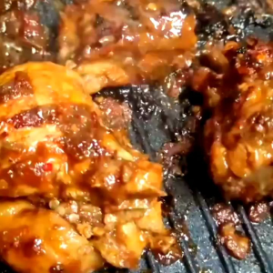 Yakiniku Korean Grill Pan Anti Lengket / Alat Pemanggang BBQ Daging Atau Ikan